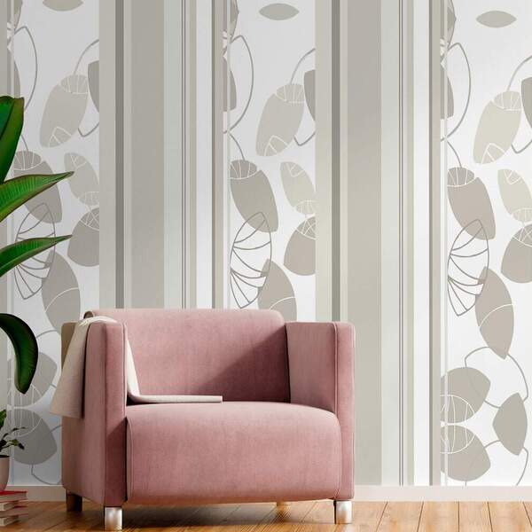 Papel De Parede - Listrado - Modelo 32-60x300cm