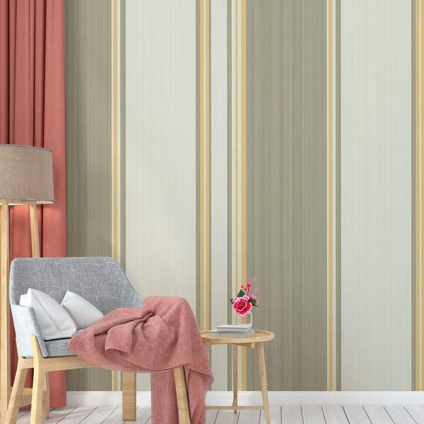 Papel De Parede - Listrado - Modelo 63-60x300cm