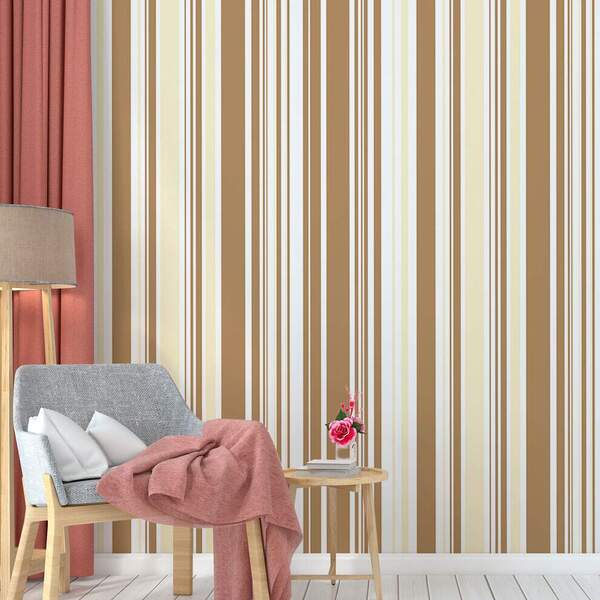 Papel De Parede - Listrado - Modelo 88-60x300cm