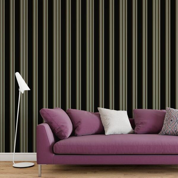 Papel De Parede Listrado Pplis016