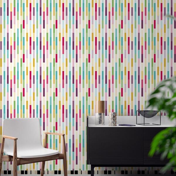 Papel De Parede Listrado Pplis068