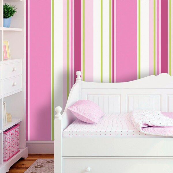 Papel De Parede Listras 06 - 0 50 X 2 50 Metros