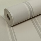 Papel De Parede Listras Largas Cinza