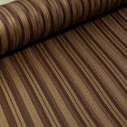 Papel De Parede Listras Marrom E Dourado
