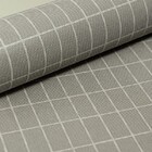 Papel De Parede Listras Xadrez Cinza E Branco