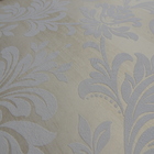 Papel De Parede Luxo Importado Com Arabescos De Folhagens