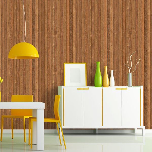 Papel De Parede Madeira 004 - 0 50 X 2 50 Metros