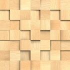 Papel De Parede Madeira Cubos Clean - 0 50 X 2 50 Metros