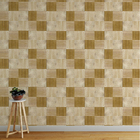 Papel De Parede Madeira Em Tons De Marrom, Branco 2,50m