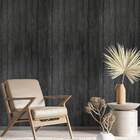 Papel De Parede Madeira Escura-60x300cm