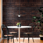 Papel De Parede Madeira Escura Horizontal 3 Metros