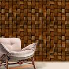 Papel De Parede Madeira Modelo 55-60x300cm