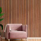 Papel De Parede Madeira Ripado-60x300cm