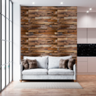 Papel De Parede Madeira Rustica 10 Metros