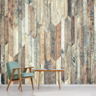 Papel De Parede Madeira Tabuas Demolição Sala Painel - 241pcp