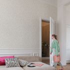 Papel De Parede Maison Folhagem Bege Mn3402