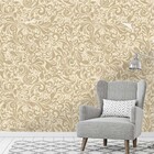 Papel De Parede Mandala Bege