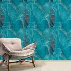 Papel De Parede Mármore Azul Claro-60x300cm