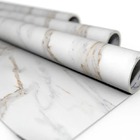 Papel De Parede Mármore 3d Carrara 3 Metros