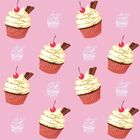 Papel De Parede Mini Cake - 0 50 X 2 50 Metros