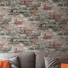 Papel De Parede Modern Art Beco De Tijolo Uc3838 - Rolo: 10m