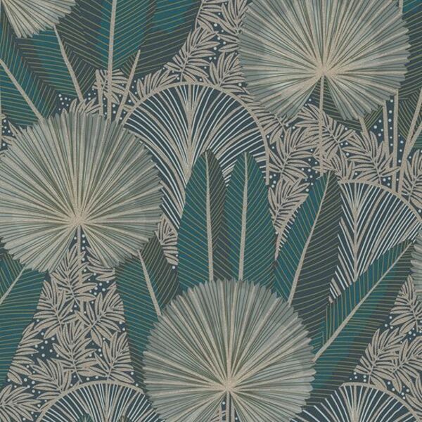 Papel De Parede Muse Folhagem Verde A54701