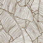 Papel De Parede Natura Folhas De Bananeira