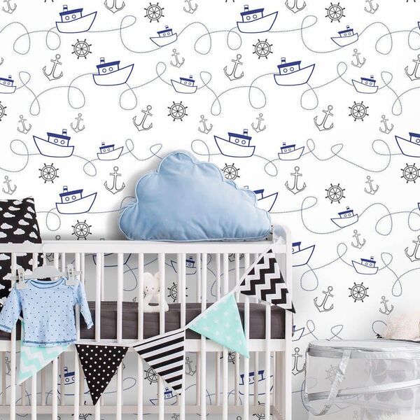 Papel De Parede Navio Basic - 0 50 X 2 50 Metros