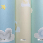 Papel De Parede Non Woven - Núvens E Estrelas - Linha Infanti