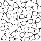 Papel De Parede Óculos Geek  - 0 50 X 3 00 Metros