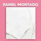 Papel De Parede Painel 3d Mármore Calacata Realista 1m