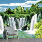 Papel De Parede Paisagem Cachoeira Natureza Sala Adesivo - 00
