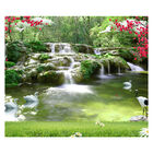 Papel De Parede Paisagem Cachoeira Natureza Sala Adesivo - 04