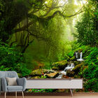 Papel De Parede Paisagem Floresta Natureza Sala Adesivo - 098