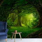 Papel De Parede Paisagem Floresta Natureza Sala Painel - 076p