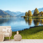 Papel De Parede Paisagem Lago Natureza Sala Adesivo - 050pcm