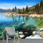 Papel De Parede Paisagem Lago Natureza Sala Painel - 044pcp