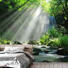 Papel De Parede Paisagem Rio Natureza Sala Adesivo - 015pcm