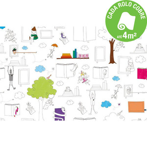 Papel De Parede Vinilizado Para Colorir Branco Rolo Com 10m Leroy Merlin A arte de colorir desenhos da disney e outros temas é fundamental para desenvolver a coordenação motora e. papel de parede vinilizado para colorir branco rolo com 10m