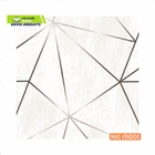 Papel De Parede Para Quarto Casal E Sala Cinza Fio Prata 15m