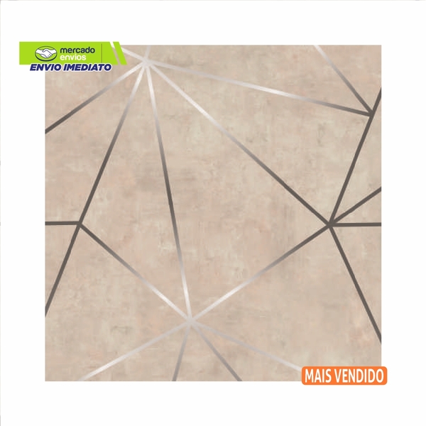 Papel De Parede Para Quarto Casal E Sala Rose Fio Prata 12m