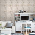 Papel De Parede Para Quarto Casal Sala Cinza 2 Fio Gold 12m