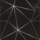 Papel De Parede Para Quarto Casal Sala Negro Fio Prata 15m