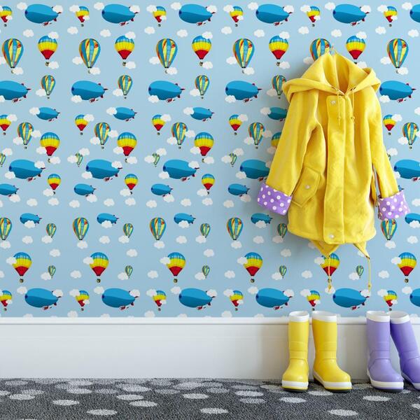 Papel De Parede Para Quarto De Criança Ppinf021