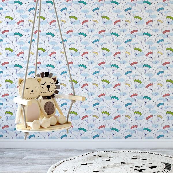 Papel De Parede Para Quarto De Criança Ppinf138
