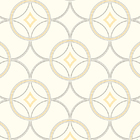 Papel De Parede Para Salão Com Desenhos Pontilhados