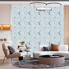 Papel De Parede Pássaro Azul Papel De Parede Rolo 0,51cm 10m