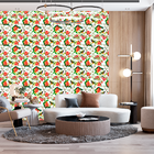 Papel De Parede Pássaro Floral - Animais 1 Papel De Parede Ro