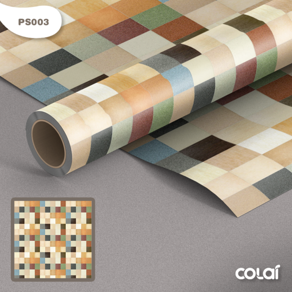 Papel De Parede Pastilha Cozinha Banheiro Marrom 9m