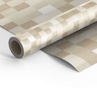 Papel De Parede Pastilha Cozinha E Banheiro  Bege 3m